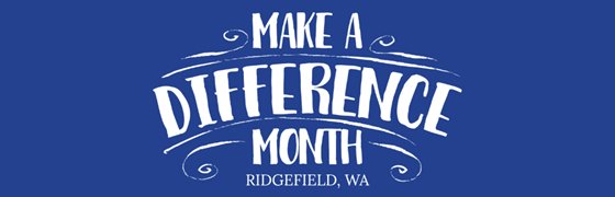 Make A Difference Month logo