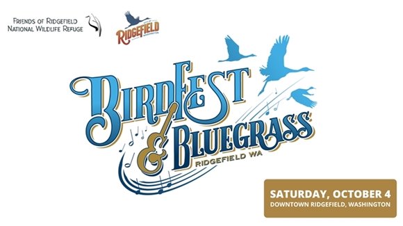 BirdFest and Bluegrass logo.
