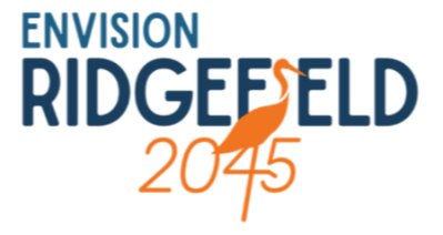 Envision Ridgefield 2045 logo.