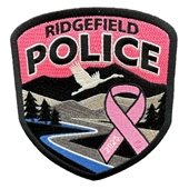 2025 Ridgefield Police Department Pink Patch.