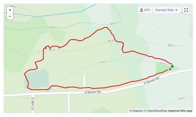 Canyon Ridge Sub and Trail 2 Map