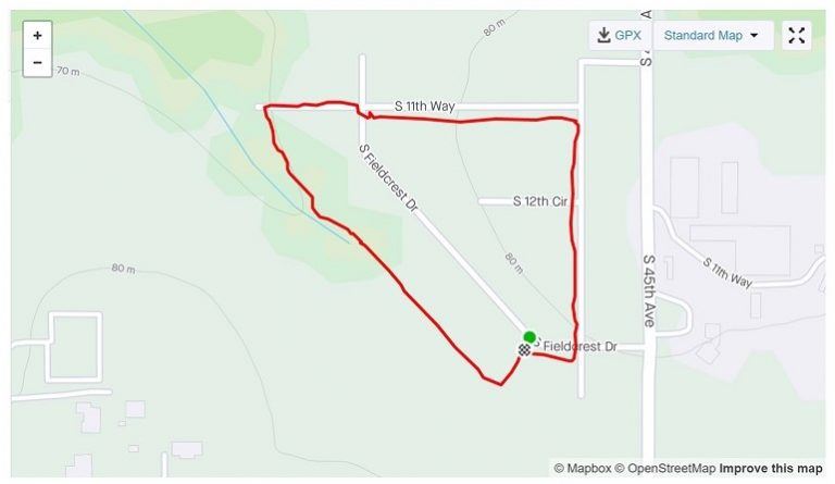 Clover Hill Trail Map